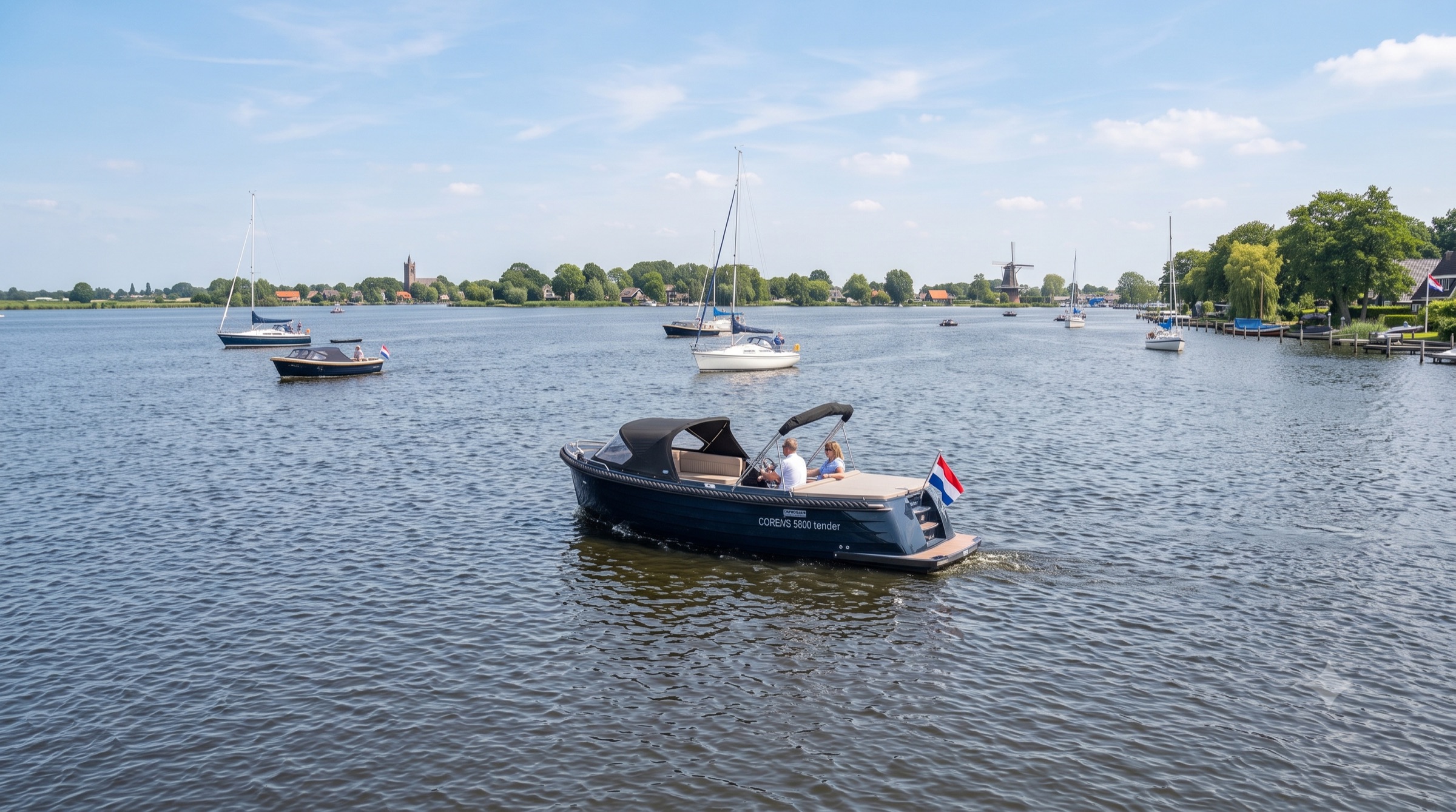 Corsiva 690 Tender van Sloepverhuur Groningen in Eelderwolde